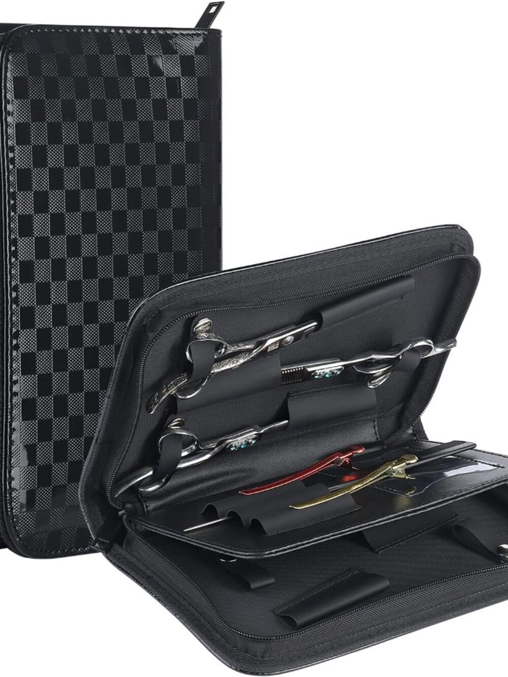 Large Hair Stylist Scissor Holder Pouch Cases for Hairdressers, Salon Tools Hols